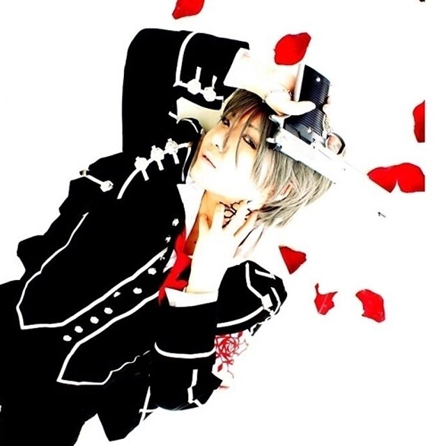  Inspirovaný Vampire Knight Ichiru Kiryu Anime Cosplay kostýmy japonština Cosplay šaty / Školní uniformy Patchwork Dlouhý rukáv Kabát / Vesta / Tričko Pro Pánské