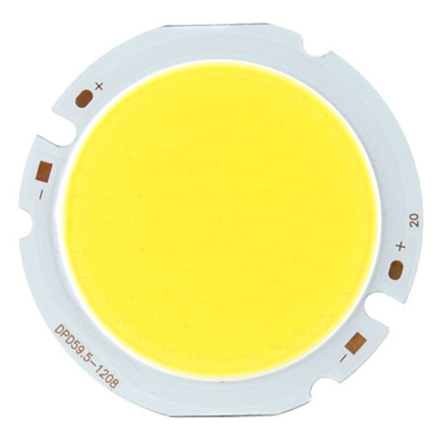  DIY 17x23MIL 20W 1900-2100LM 6000K White Light COB LED Emitter (36-45V)