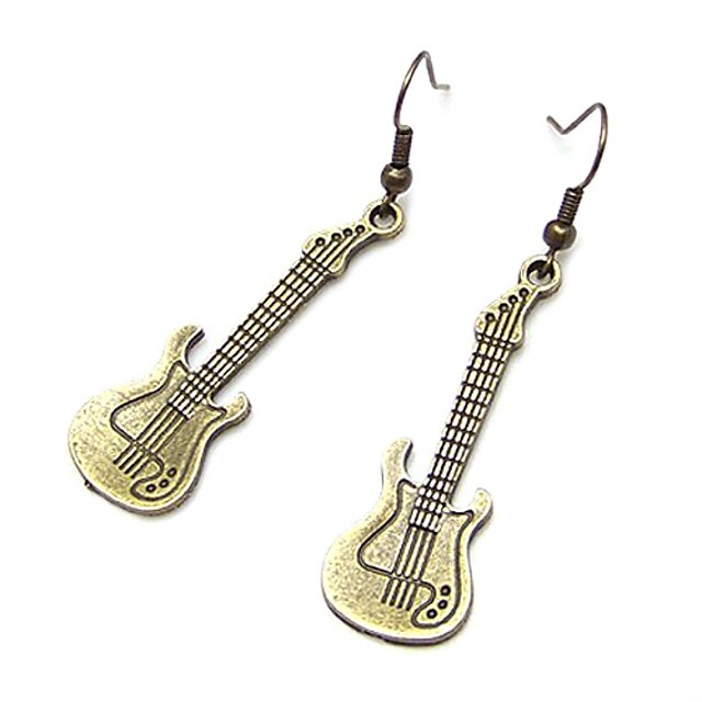  Women's Drop Earrings Music Guitar Fashion Earrings Jewelry For Party