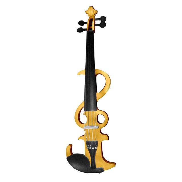  chow's - (ev09) 4/4 basswood elektrische viool outfit (multi-color)
