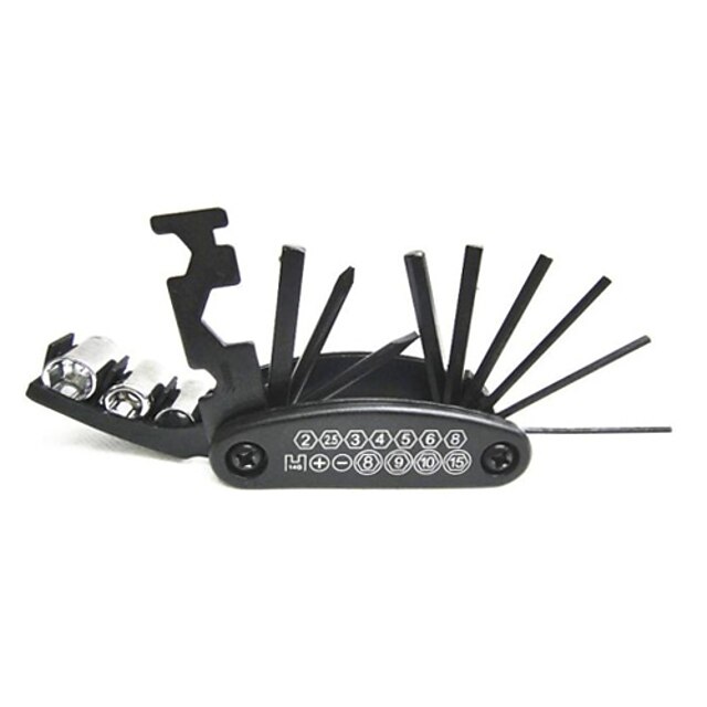  Multifunction Bicycle Repairing Tools with 15 Functions