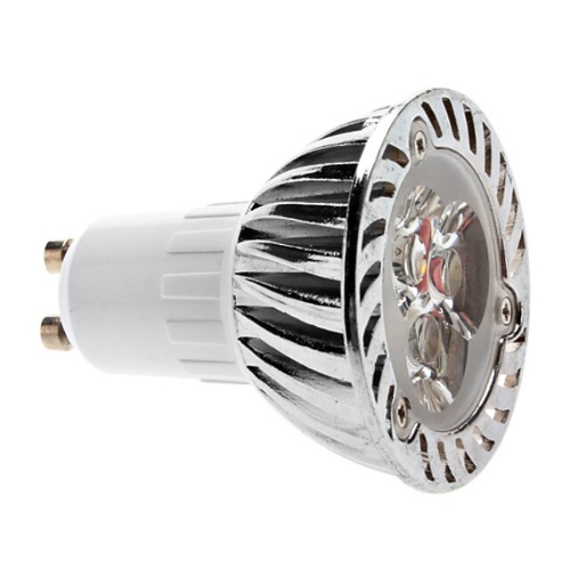  3.5W 280 lm GU10 Spoturi LED MR16 3 led-uri LED Putere Mare Intensitate Luminoasă Reglabilă Alb Cald AC 220-240V