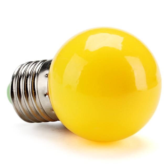  1pc 1 W LED Globe Bulbs 80 lm E26 / E27 G45 8 LED Beads SMD 2835 Decorative Yellow 220-240 V / RoHS