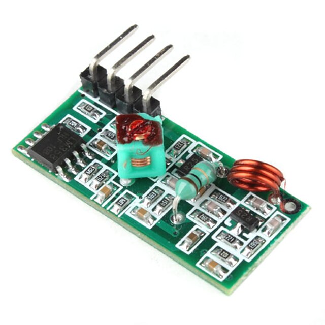  diy 433MHz trådlös mottagningsmodul för (för Arduino) (grön)