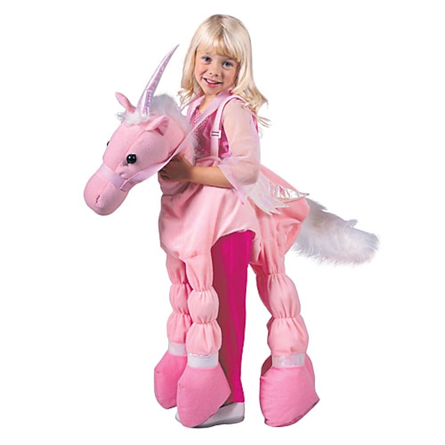  Pink Ride A Unicorn Child Costume (5-7 YRS)