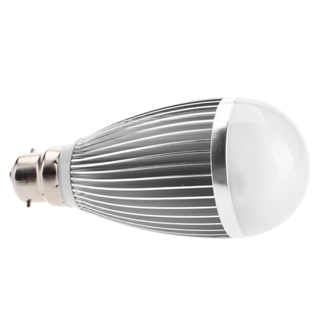  B22 10 W Krachtige LED 800 LM Warm wit Bollampen AC 100-240 V