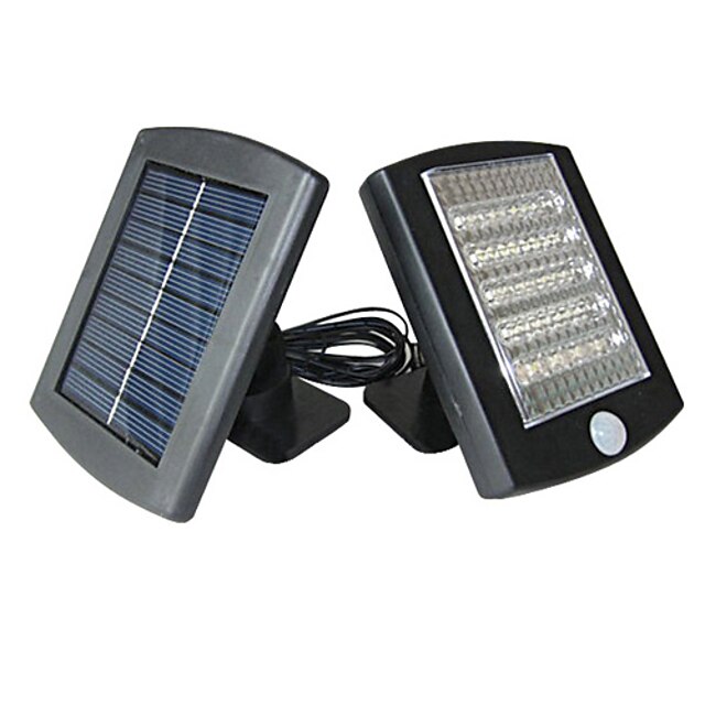  36 - LED White Solar Motion Sensor Security Lights