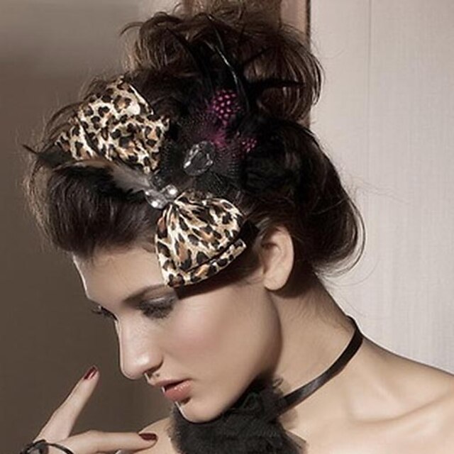  Vrouwen Polyester Helm-Bruiloft / Speciale gelegenheden Fascinators