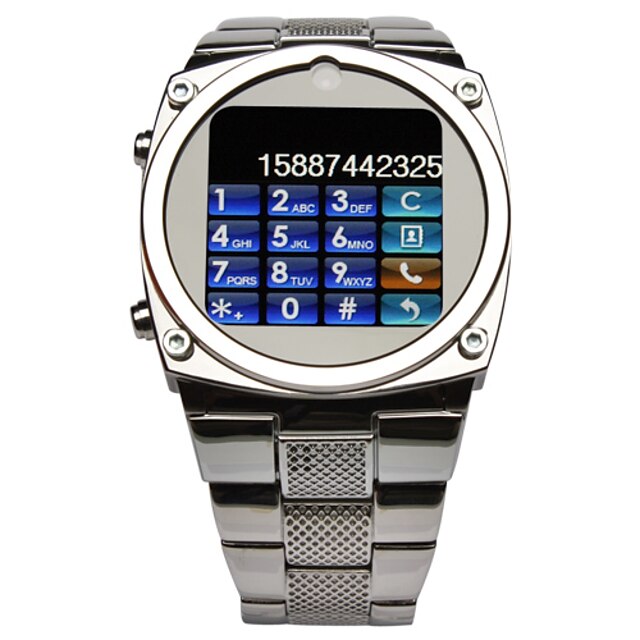  tw818 1.6「2グラムの腕時計の電話(超薄型、すべてのスチールベルト、カメラ、MP3)
