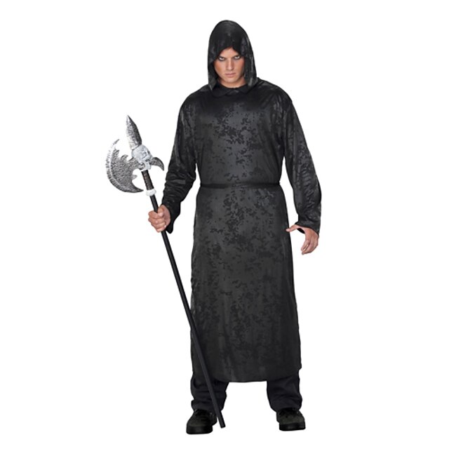  Adulte Hommes Noir fantôme Halloween Costume