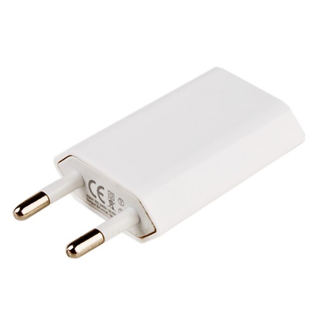  Caricabatterie fisso / Caricabatterie portatile Caricabatteria USB Presa EU 1 porta USB 0.5 A per