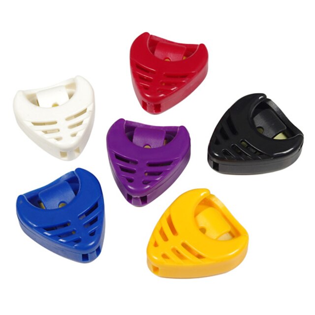  alice - plástico en forma de corazón (a010b) recoge holder/6-pack (color al azar)