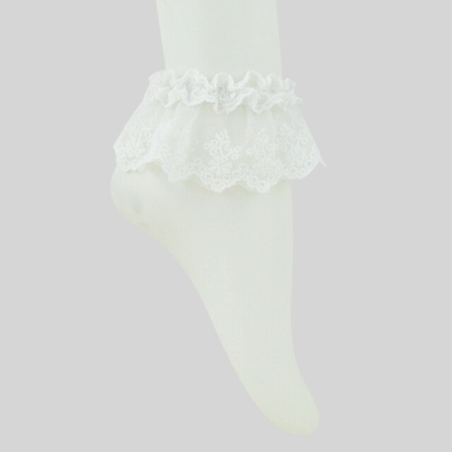  Women's Classic Lolita Lolita Socks / Long Stockings Lace Cotton Lolita Accessories / Classic Lolita Dress
