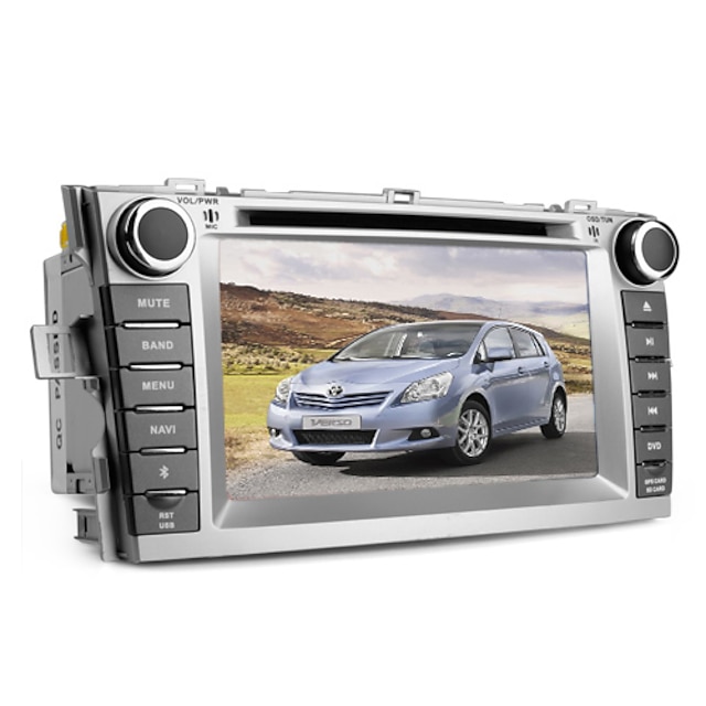  7-дюймовый DVD-плеер автомобиля для Toyota Verso / EZ (Bluetooth, GPS, iPod, RDS, SD / USB)