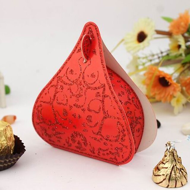  Creative Card Paper Favor Holder with Pattern Favor Boxes - 12