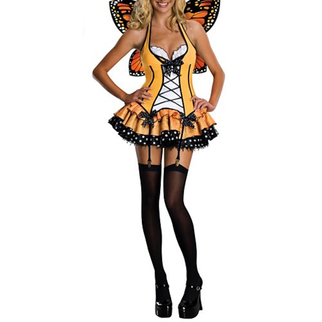  Sexy Bee Vrouwen Dress Kostuum van Halloween (2 stuks)