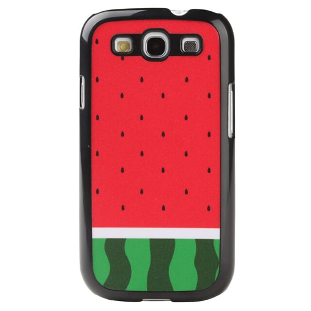  Cartoon Style Watermelon Pattern Hard Case for Samsung Galaxy S3 I9300