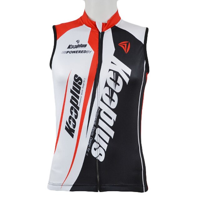  Boucle d'achat Homme Maillot Velo Cyclisme Sans Manches Cyclisme Gilet / Gilet Maillot Top avec 3 poches arrière VTT Vélo tout terrain Vélo Route Respirable Séchage rapide Poche arrière Rouge Bleu