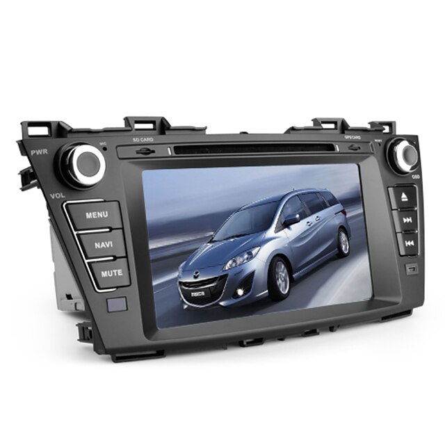  8 tum bil dvd-spelare för Mazda 5 (GPS, CANbus, ipod, RDS, SD / USB)