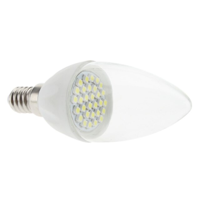  Luzes de LED em Vela 210 lm E14 C35 30 Contas LED SMD 3528 Decorativa Branco Natural 85-265 V
