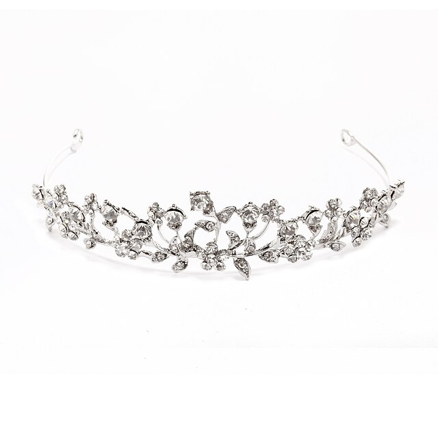  Krystal / Stof / Legering Tiaras med 1 Bryllup / Speciel Lejlighed / Fest / aften Medaljon