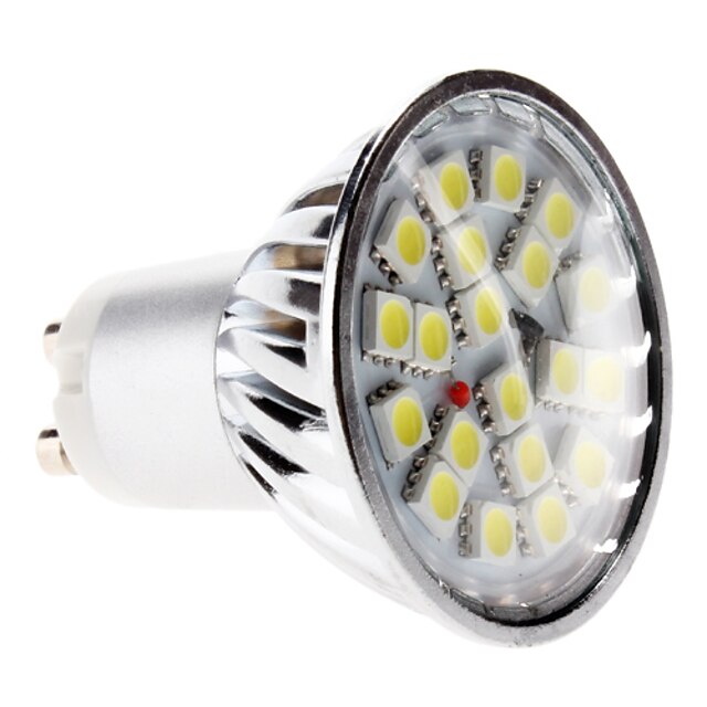  LED bodovky 6000 lm GU10 MR16 20 LED korálky SMD 5050 Přirozená bílá 220-240 V