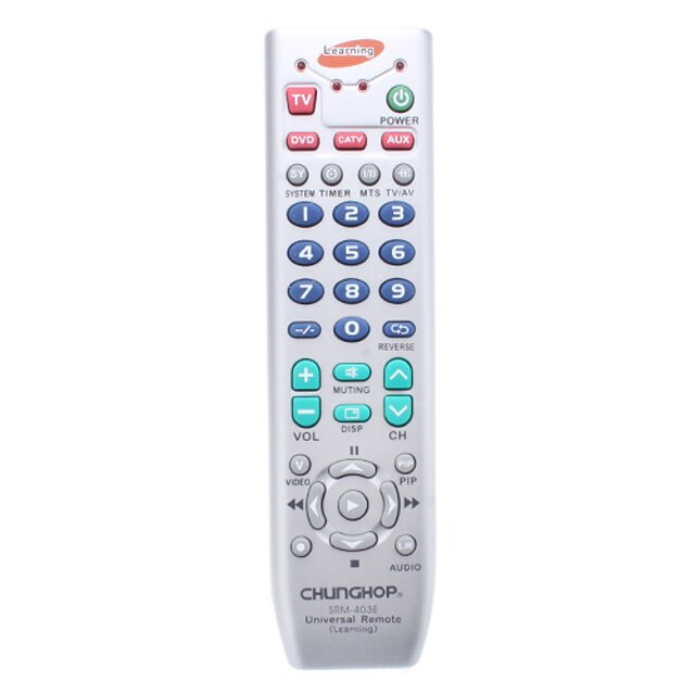  Chunghop Intelligent Learning Remote Control Type-SRM-403E