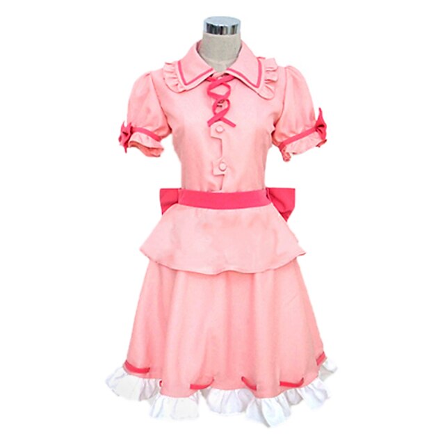  Inspired by TouHou Project Remilia Scarlet Video Game Cosplay Costumes Cosplay Suits / Dresses Patchwork Short Sleeve Blouse / Skirt / Bow Halloween Costumes