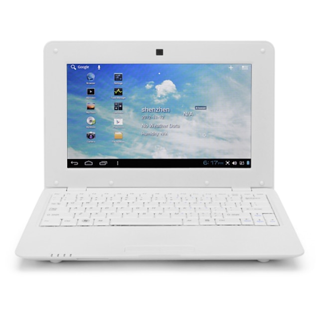 Mini Laptop Snowy 10 Pol. Android 4.2 4 GB ROM 512M RAM Com WIFI Câmera 