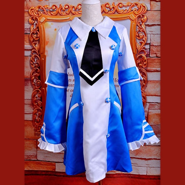  Εμπνευσμένη από Pandora Hearts Echo Anime Στολές Ηρώων Κοστούμια Cosplay / Φορέματα Patchwork Αμάνικο Φόρεμα Για Γυναικεία / Σατέν