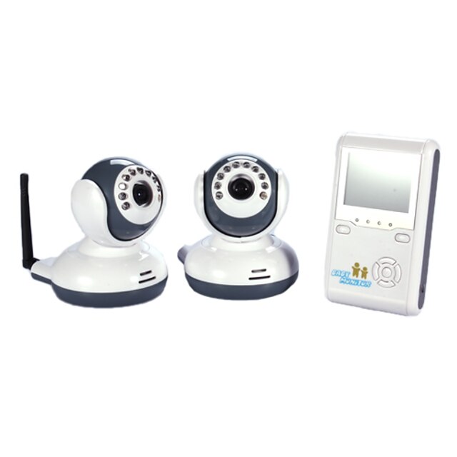  PAL: 628x582; NTSC: 510x492 mp Baby Monitor 1/3 Inch CMOS 380 TV-Linie 60 ° ° C Night Vision Range 3-5 m 2.4 Hz