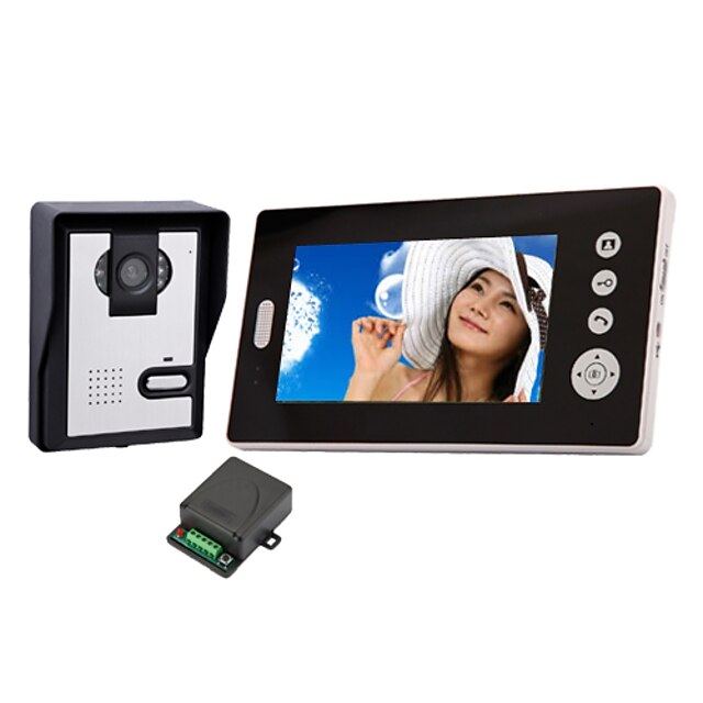  Wireless Night Vision Camera con 7 pollici Monitor telefono del portello