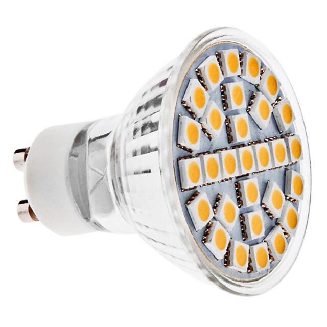  LED Spotlight 170 lm GU10 MR16 29 LED Beads SMD 5050 Warm White 100-240 V / CE Certified