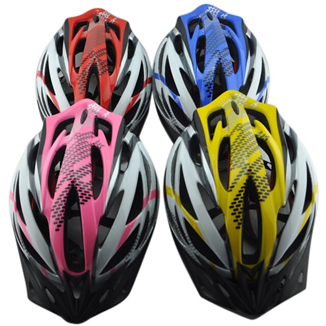  27 Vents EPS Sports Mountain Bike / MTB Road Cycling Cycling / Bike - Yellow Red Blue Unisex