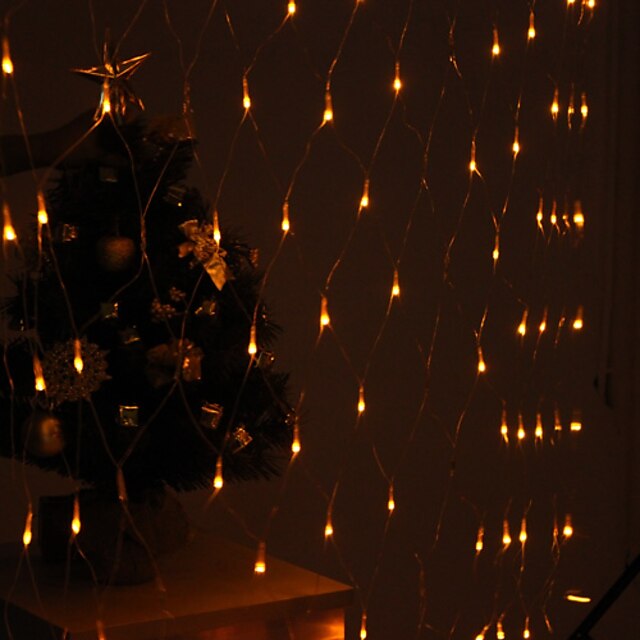  Fâșii de Iluminat 120 LED-uri Dip Led 1 buc Galben Petrecere / Decorativ / Nuntă 220-240 V / IP44