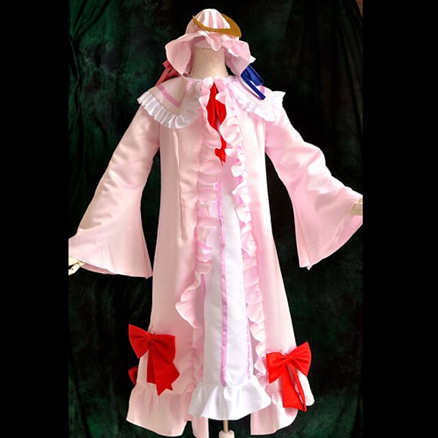  Inspirerad av Touhou Project Patchouli Knowledge Video Spel Cosplay-kostymer cosplay Suits Lappverk Topp