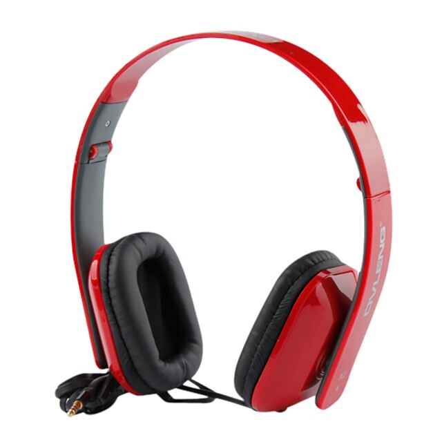  Bass Over-ear-koptelefoon met afstandsbediening en microfoon, Zwart, Rood, Wit