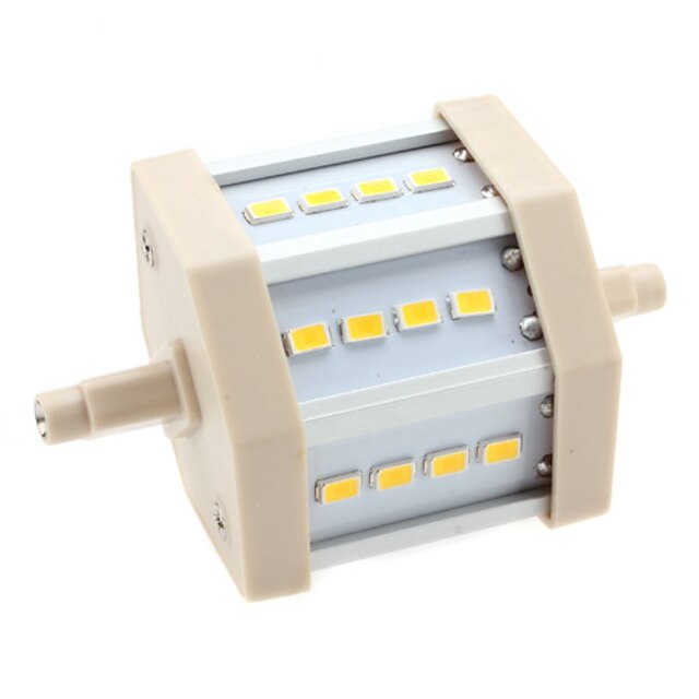  LED-kolbepærer 3000 lm R7S T 12 LED Perler SMD 5630 Varm hvid 85-265 V