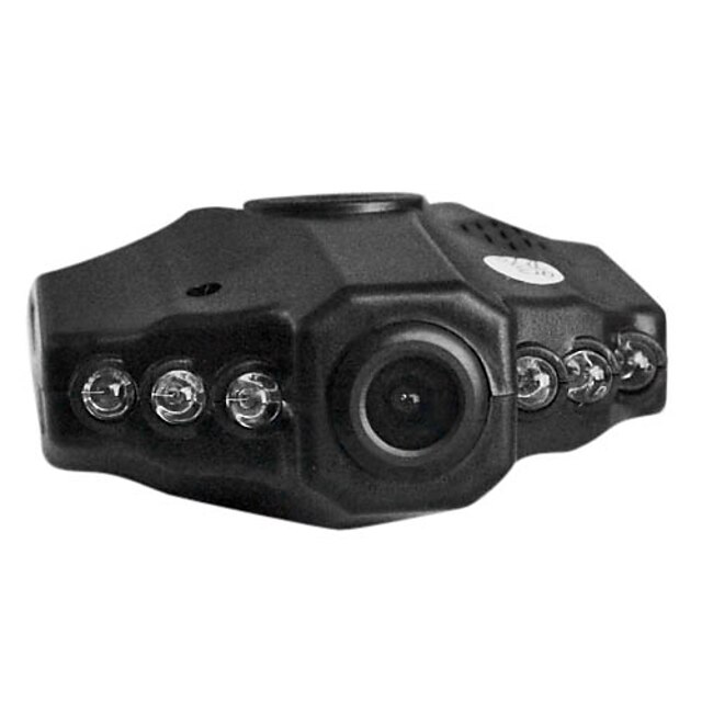  480p Car DVR 120 Degree Wide Angle 1/5-inch color CMOS 2.5 inch Dash Cam with 6 infrared LEDs Car Recorder