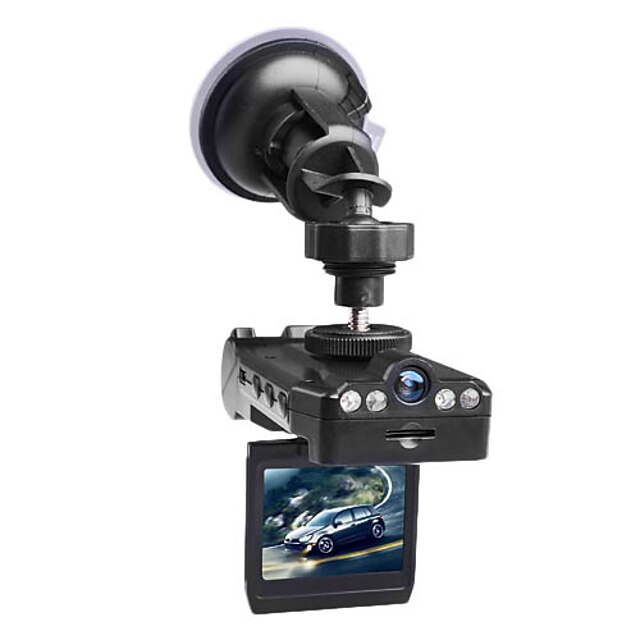  2 inch Dual Camera 120 stopni szeroki kąt widzenia dvr samochód z wbudowaną obsługą mikrofonu doprowadziły noktowizor