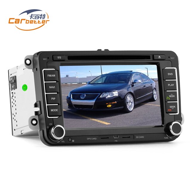  7-дюймовый 2DIN автомобильный DVD-плеер для Volkswagen с GPS, шины CAN, ТВ, игры, Bluetooth