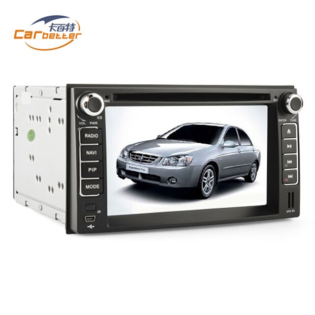  7 tommer 2DIN bil dvd-afspiller til KIA Cerato / spektre med gps, tv, spil, bluetooth