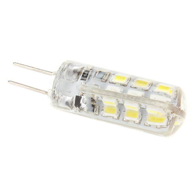  1 W Becuri LED Corn 90-100 lm G4 T 24 LED-uri de margele Alb Natural 12 V / # / CE