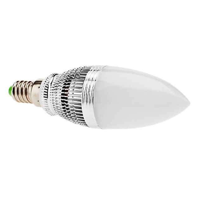  E14 3 W 1 High Power LED 270 LM Natural White C35 Dimmable Candle Bulbs AC 85-265 V