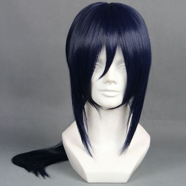  Cosplay Wigs Cosplay Kuroh Yatogami Anime Cosplay Wigs 26 inch Heat Resistant Fiber Men's Halloween Wigs