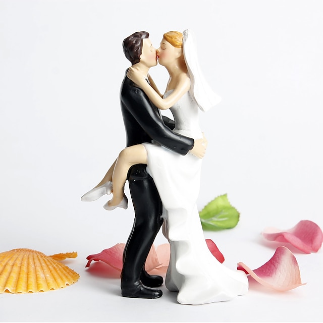 Cake Topper Garden Theme / Classic Theme Classic Couple Resin Wedding / Bridal Shower with Gift Box