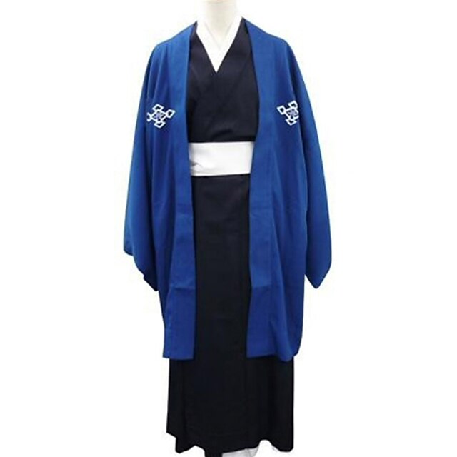  Inspired by Nurarihyon's Grandson Rikuo Nura Anime Cosplay Costumes Cosplay Suits / Kimono Patchwork Long Sleeve Belt / Cloak / Kimono