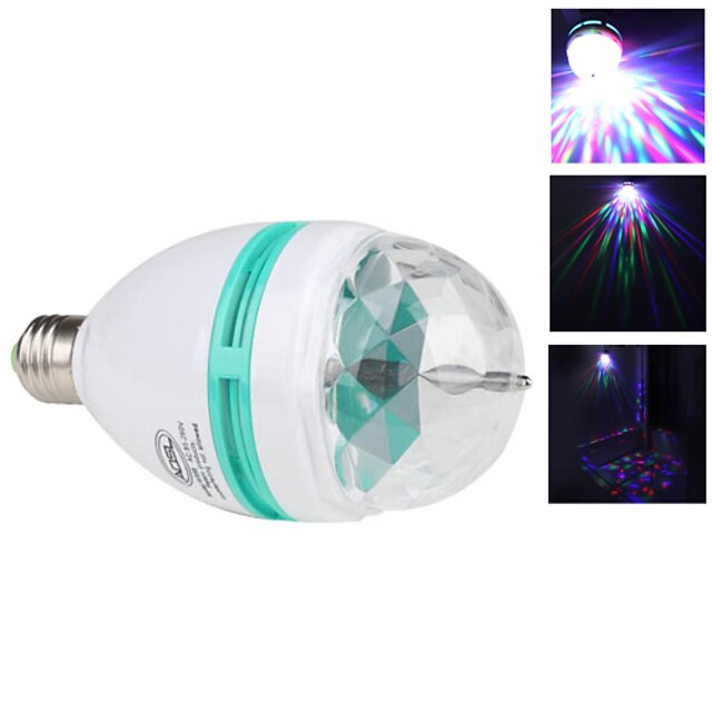  Faretti LED 120 lm E26 / E27 3 Perline LED LED ad alta intesità Colori primari 85-265 V