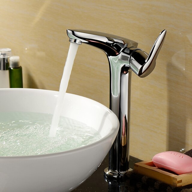  Sprinkle® Sink Faucets  ,  Contemporary  with  Chrome Single Handle One Hole  ,  Feature  for Centerset