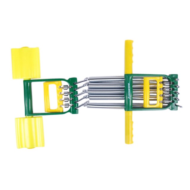  Plastic Handvat 5 Springs Afneembare Tri-functie Pull Expander Muscle Build Stretcher